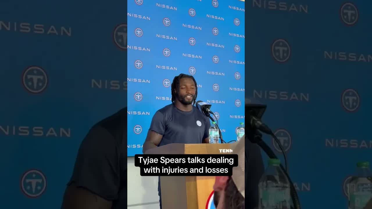 “This the year to change”. #tennesseetitans #tulanefootball #tyjaespears #runningback #shorts #nfl