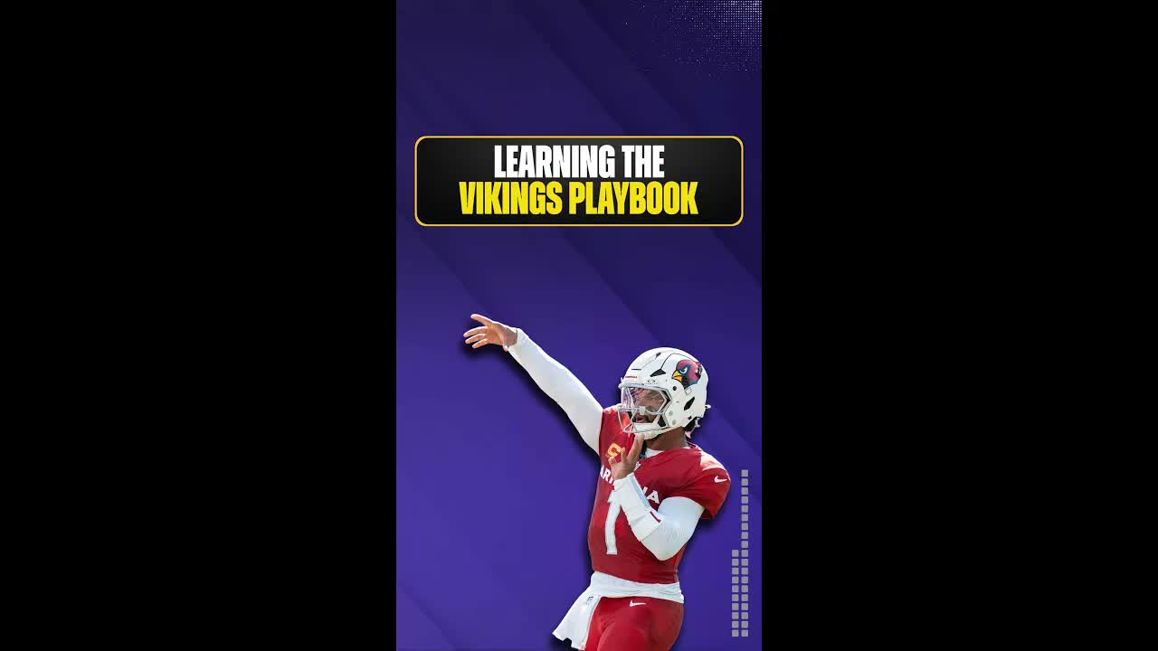 Kyler Murray is playing catch-up in an offense that rewards familiarity. #Vikings #NFLNews