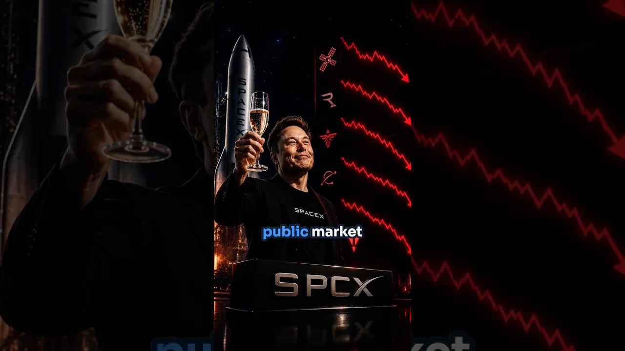 SpaceX Soars, Other Space Stocks Get Crushed