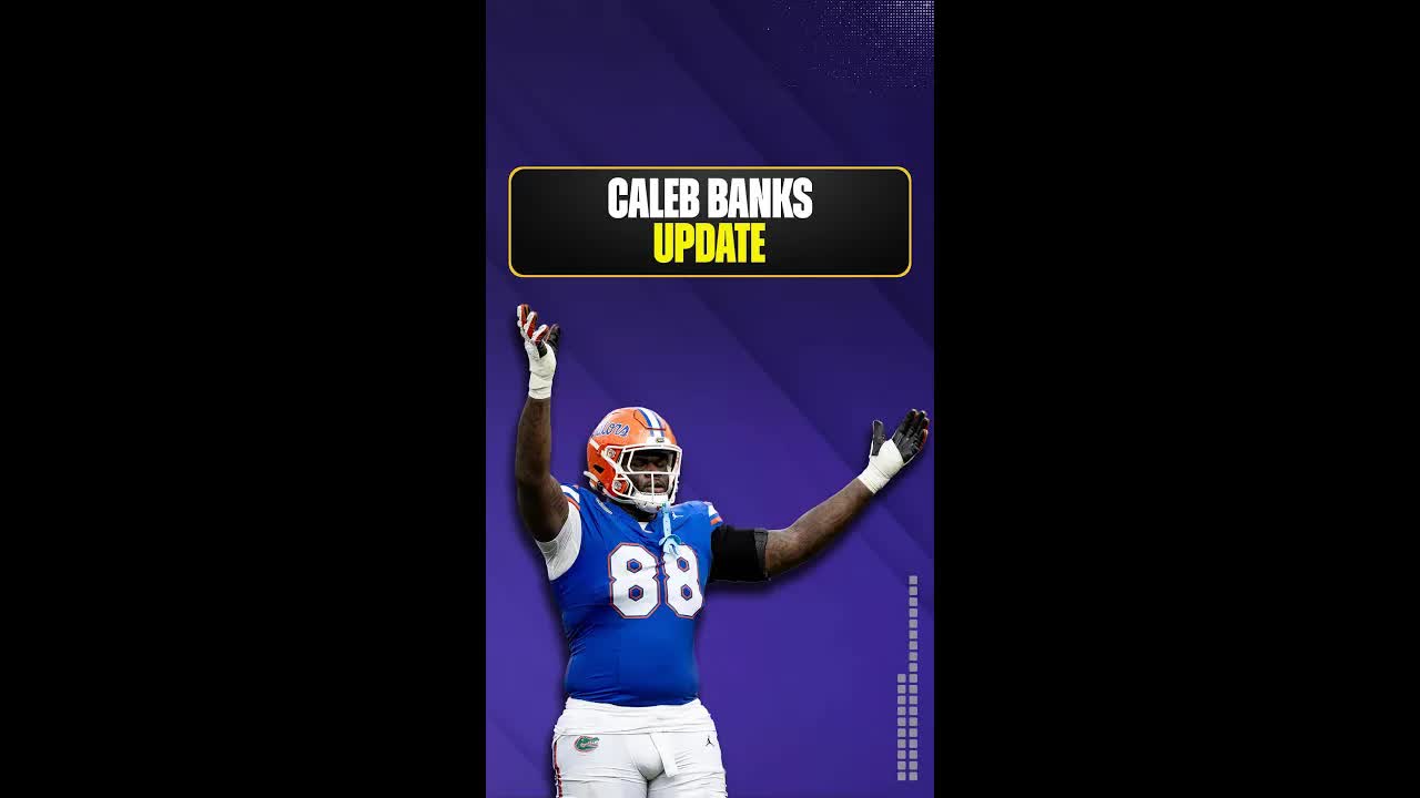 A healthy Caleb Banks could be a major addition to the #Vikings defensive front this season #NFLNews