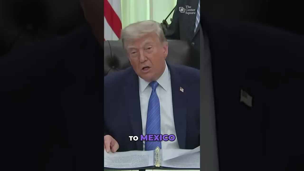 Trump Touts Major Drop In Fentanyl Trafficking At Border