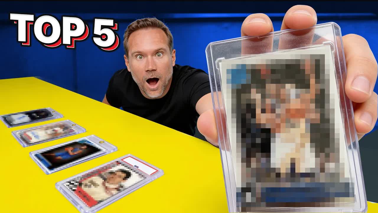 TOP 5 HOTTEST SPORTS CARDS!