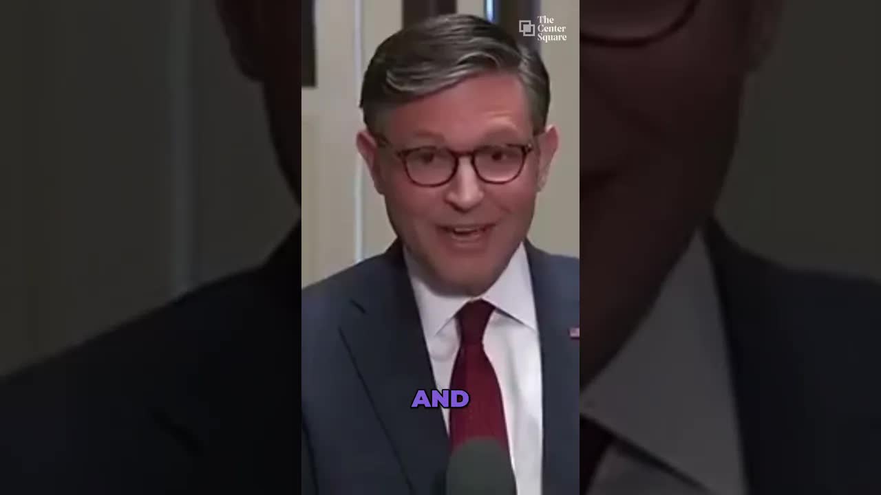 Mike Johnson Accuses Democrats Of Blocking Border Security Funding