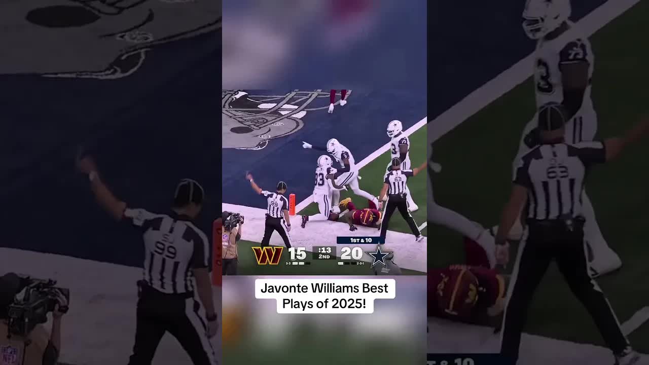 #Cowboys Look at THIS!!!! Javonte Williams best plays of 2025!!!