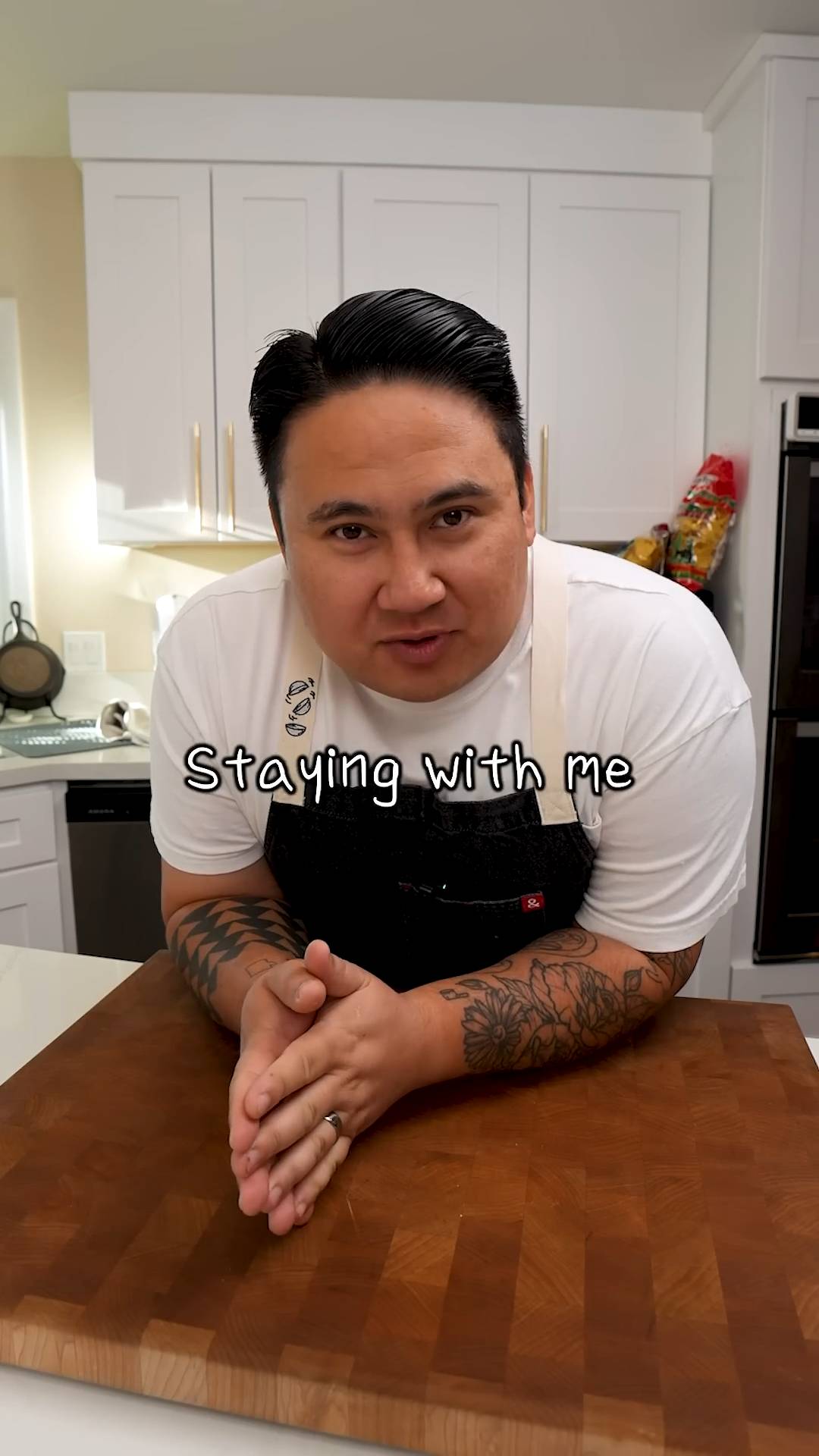 When your significant other stays over and you make breakfast