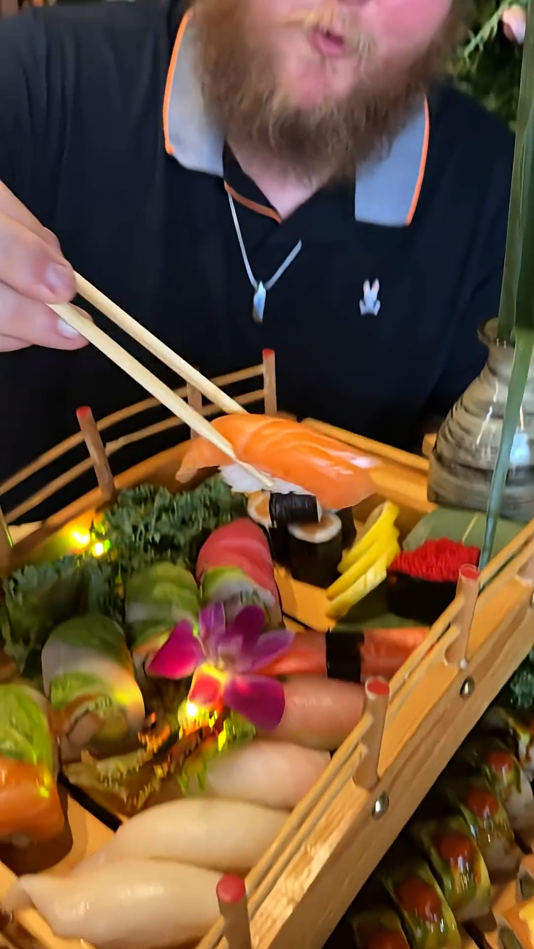 Extreme all-you-can-eat sushi adventure