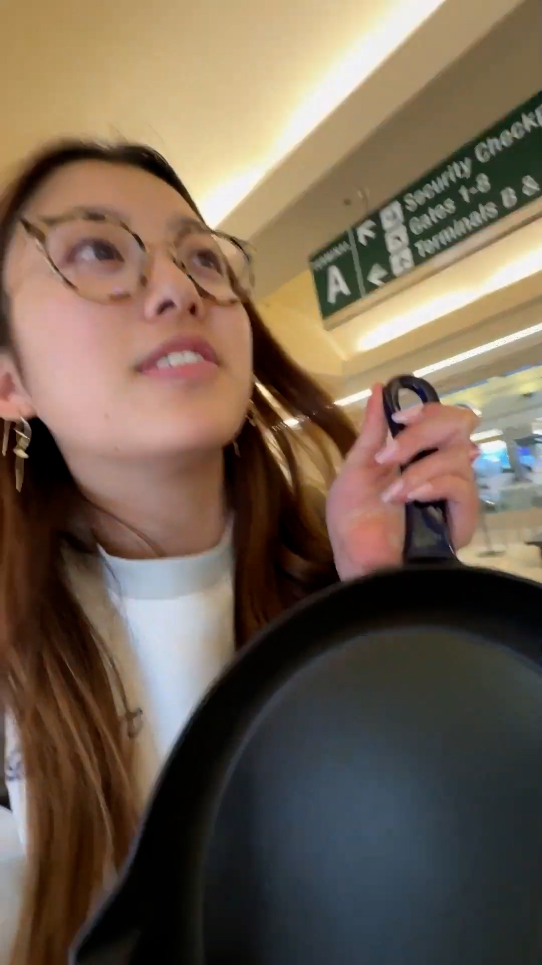 Getting my frying pan through airport security