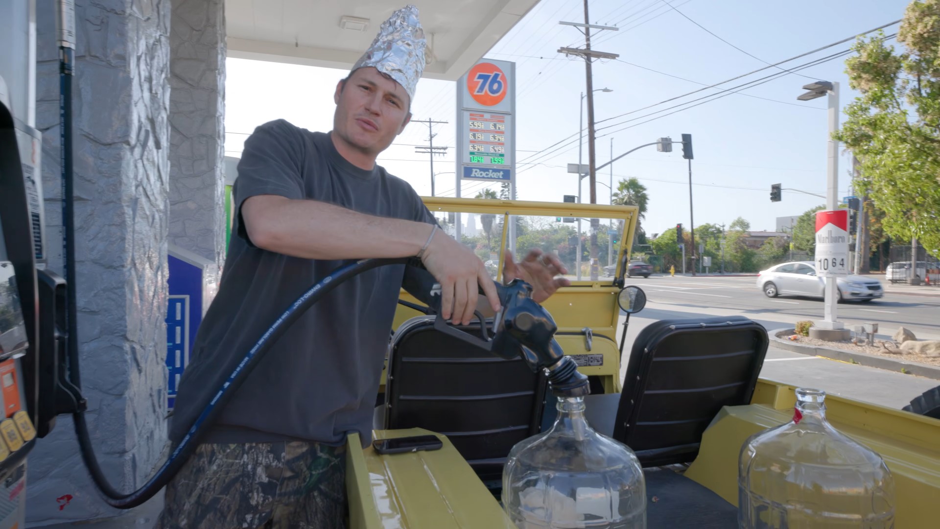 We pulled samples to catch a fuel station scam
