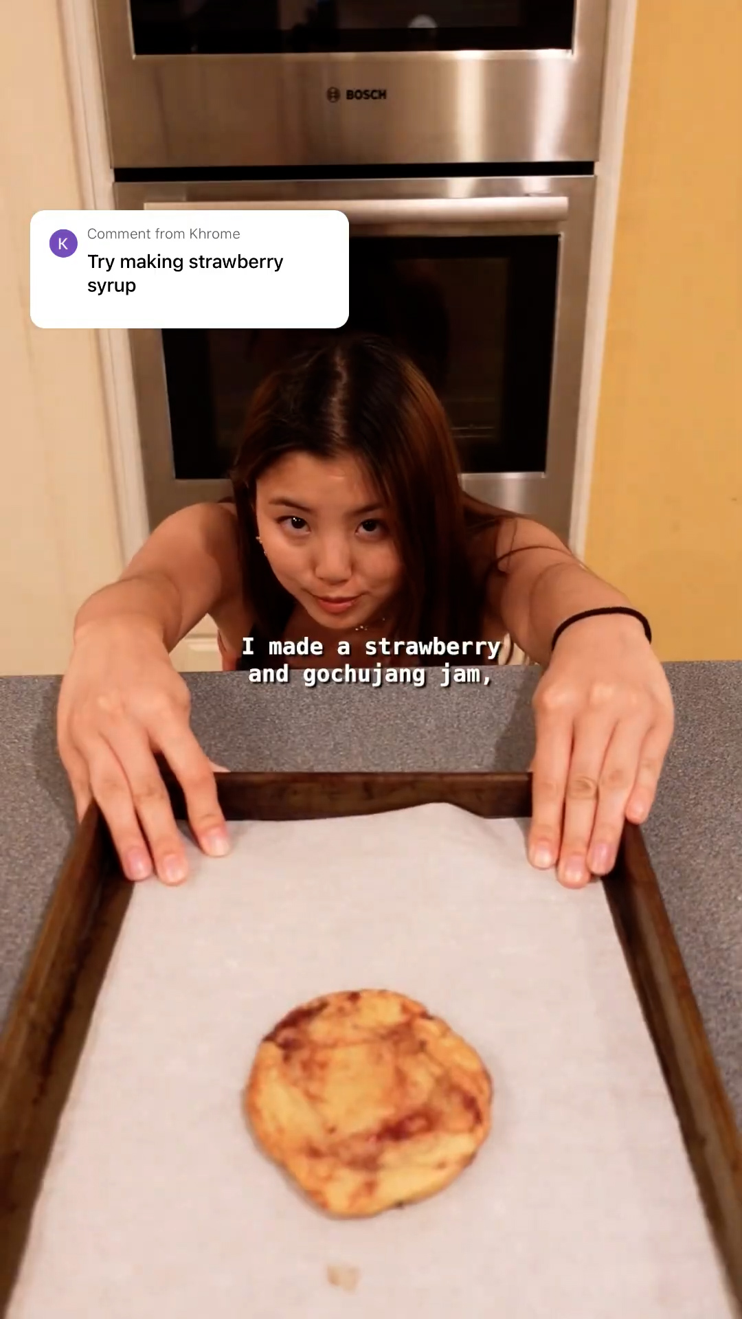 Another try at these strawberry gochujang creations