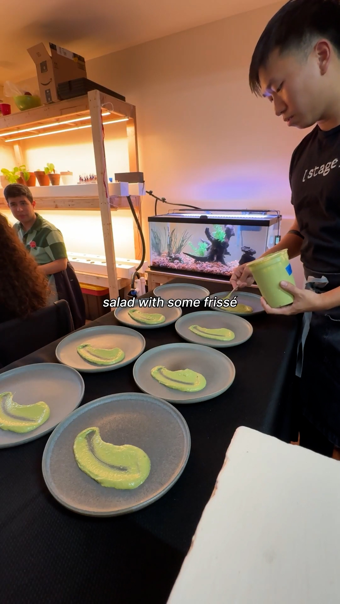 Every dish we made for our pop-up restaurant experience