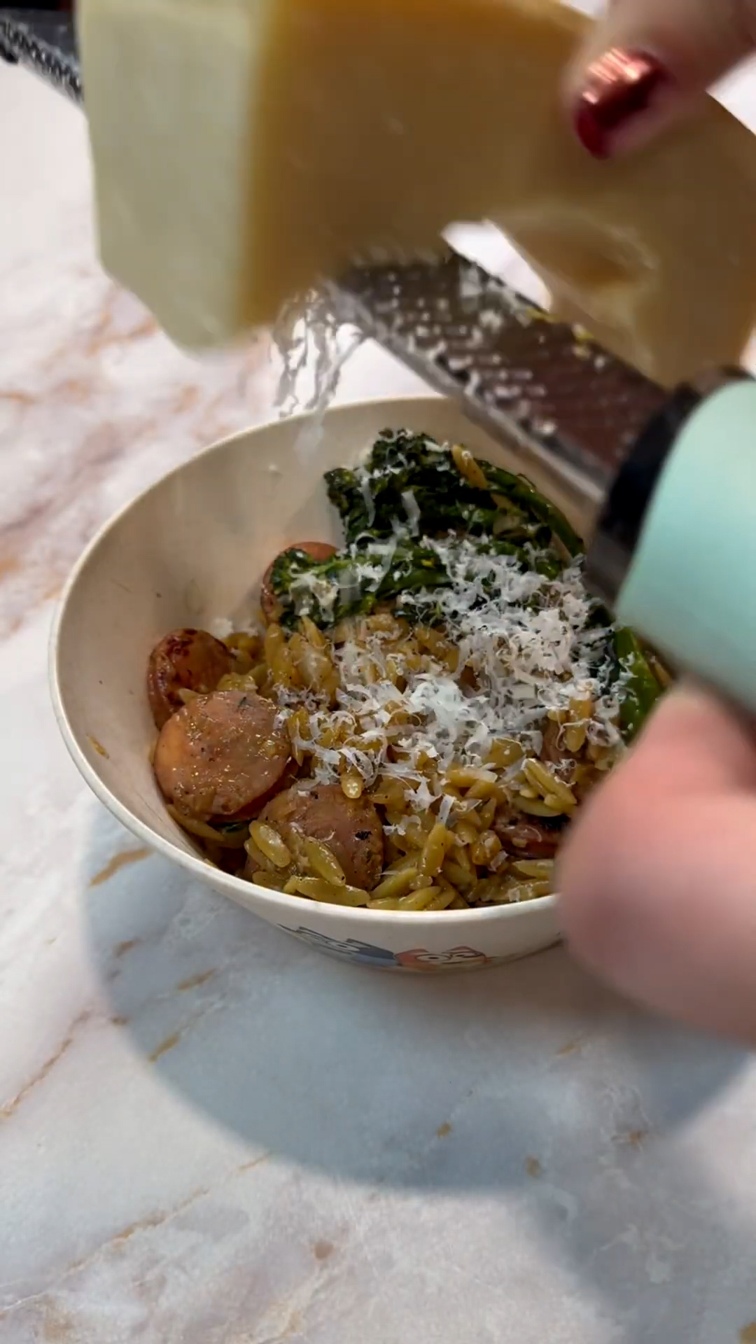 Easy skillet dinner combining protein and vegetables the whole family loves