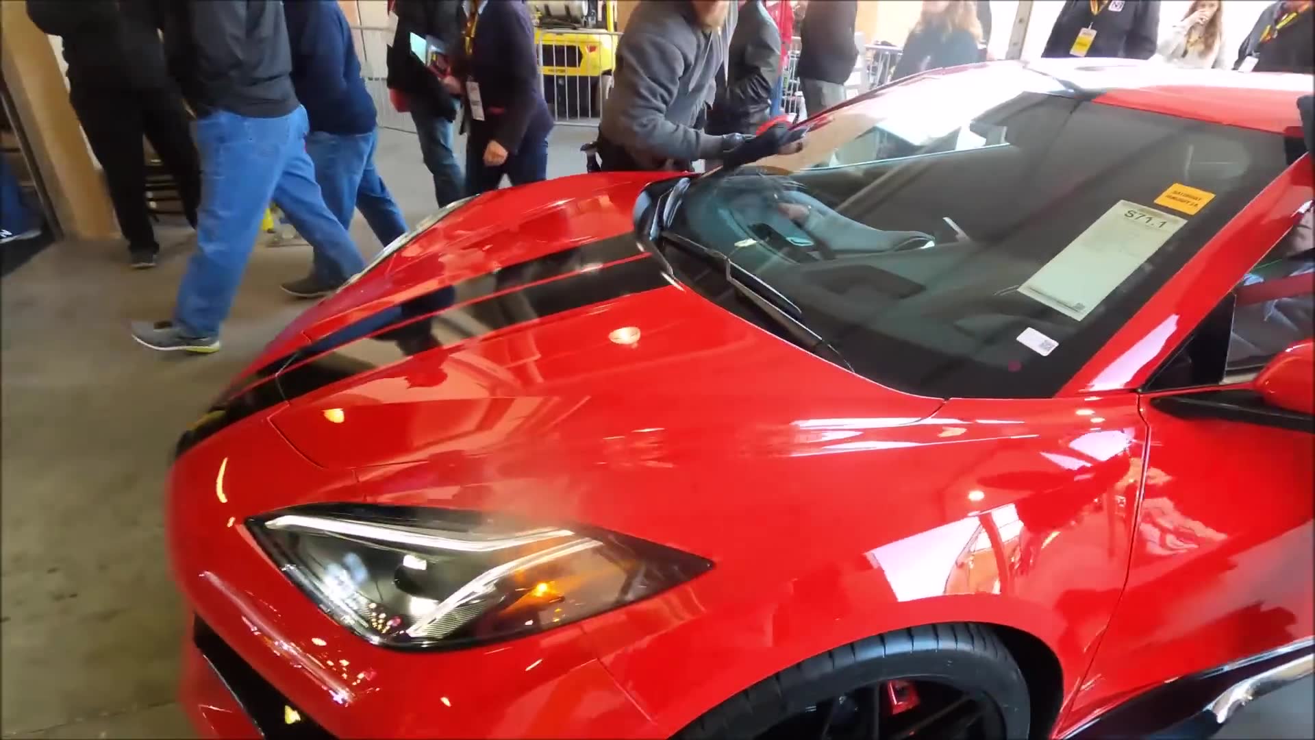 The first 2023 Corvette Z06 sold at Mecum for $100k over MSRP