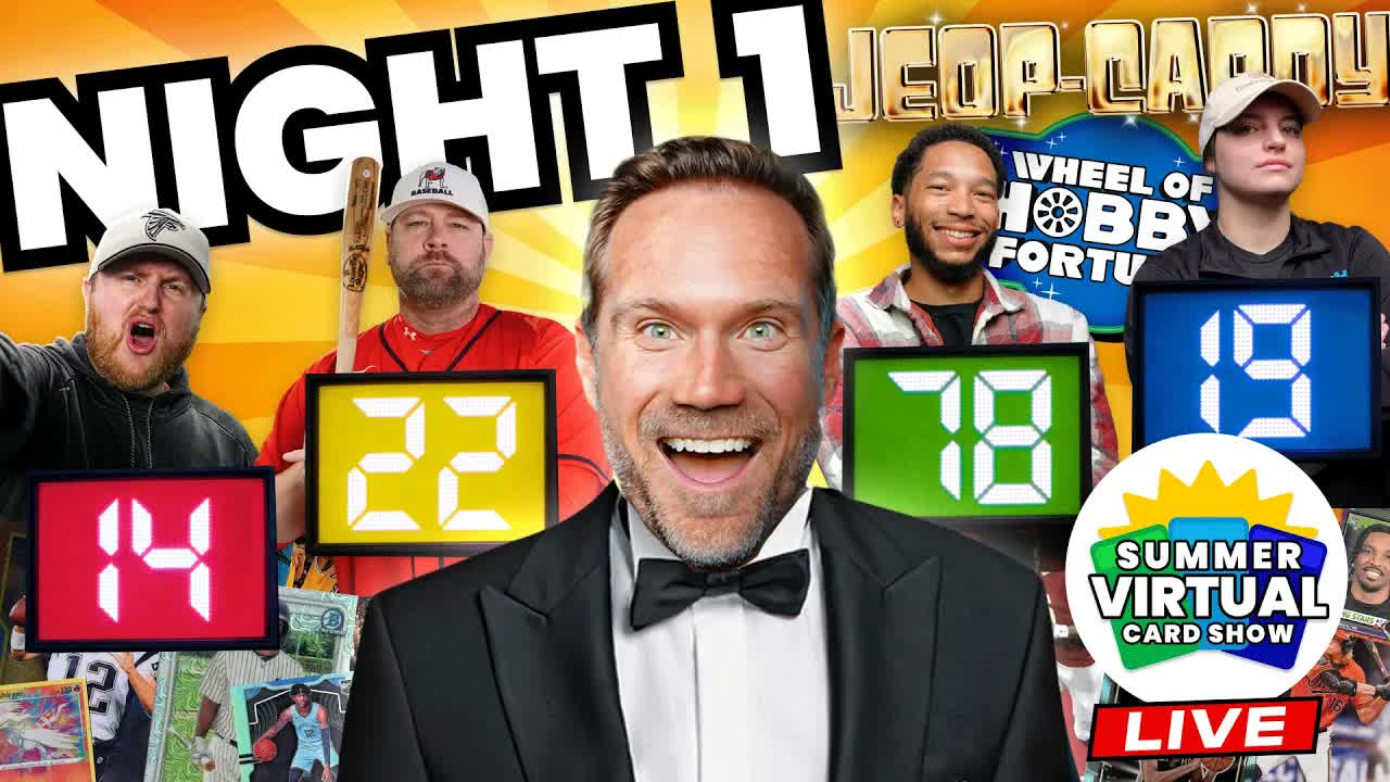 🔥 GIVING AWAY $10,000+ in Sports Cards LIVE! | Summer Virtual 2026 Night 1