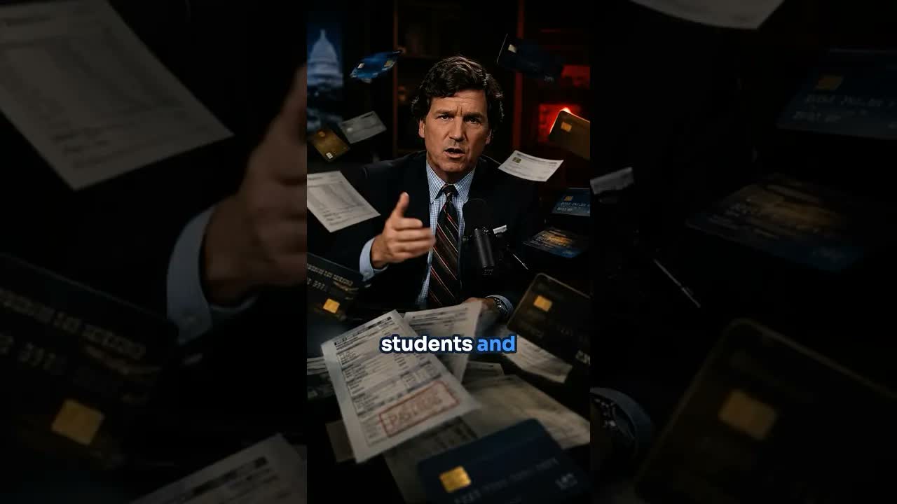 Tucker Carlson Says Stop Paying Your Credit Cards
