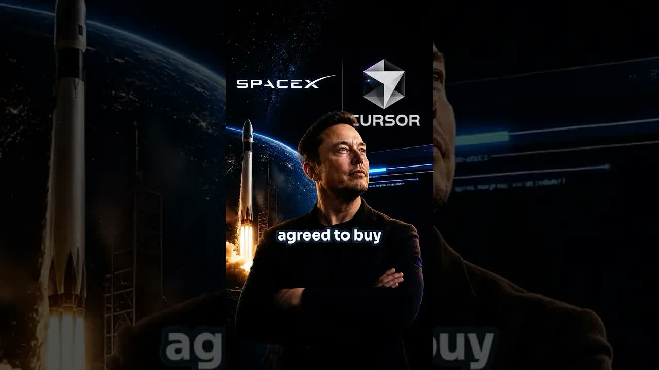 Cursor Acquired By SpaceX In $60B Deal