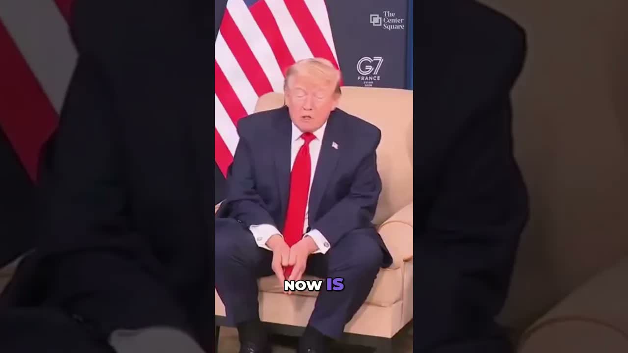Trump Says Israel-Hezbollah Conflict Must End