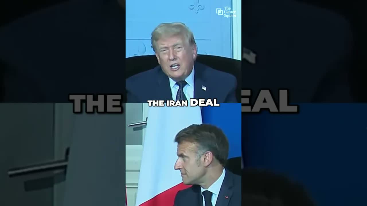 Trump Says Iran Deal Is Helping Lower Global Oil Prices