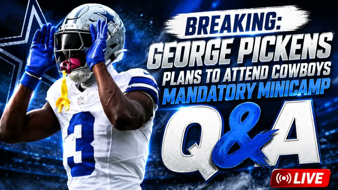 Cowboys George Pickens Expected at Dallas Mandatory Minicamp