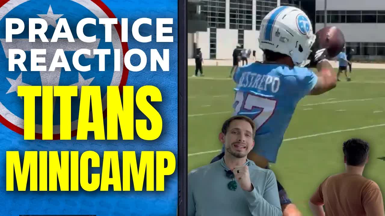 Xavier Restrepo Won't Stop Making Plays for the Tennessee Titans: Minicamp Reaction
