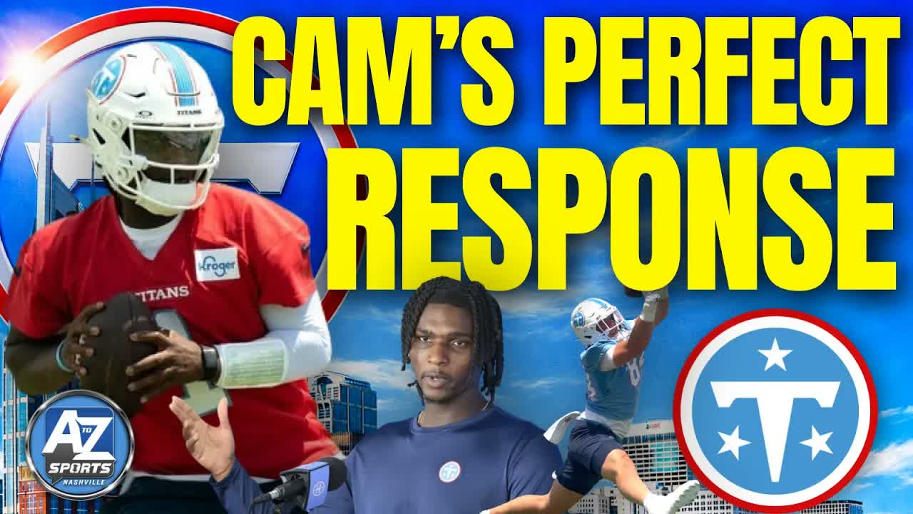 Cam Ward’s Perfect Answer to His Tennessee Titans Practice Approach