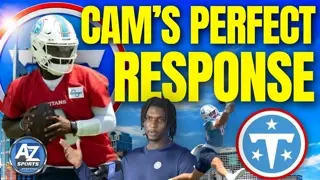 Cam Ward’s Perfect Answer to His Tennessee Titans Practice Approach