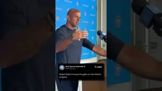 “I think he’s had an outstanding OTA”. #tenneseetitans #camward #robertsaleh #quarterback #nfl