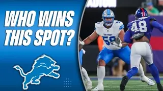 The Lions Have A Very Important Training Camp Battle To Watch