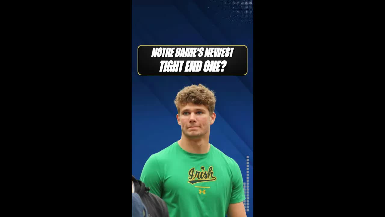 Could Summer Enrollee Ian Premer be the Fighting Irish's Tight End 1 in 2026?
