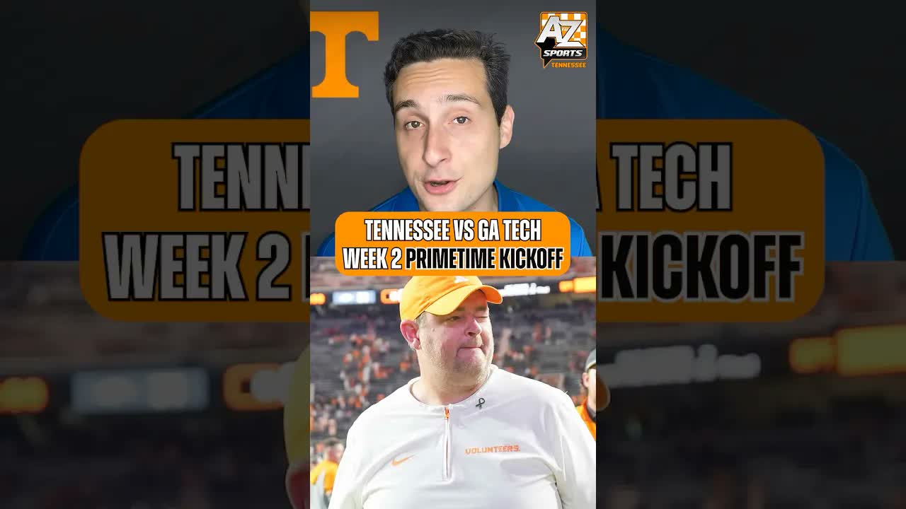The #Vols will be on the national stage EARLY in 2026 👀 #TennesseeVols #collegefootball #GATech