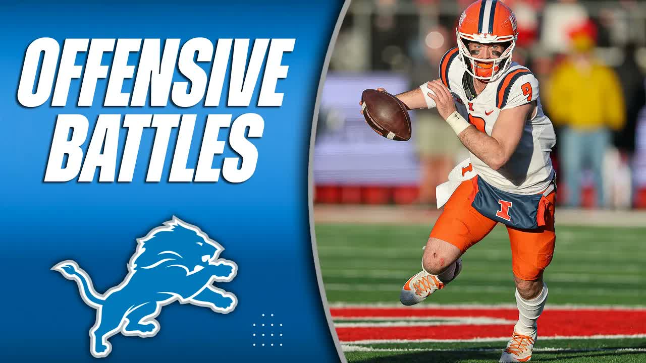 Detroit Lions 53-Man Roster Prediction: Offense Edition episode artwork