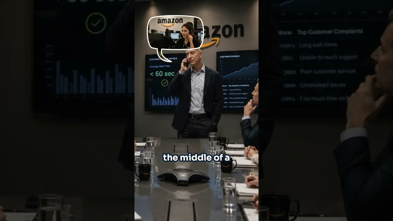 Jeff Bezos Calls Amazon Support Line
