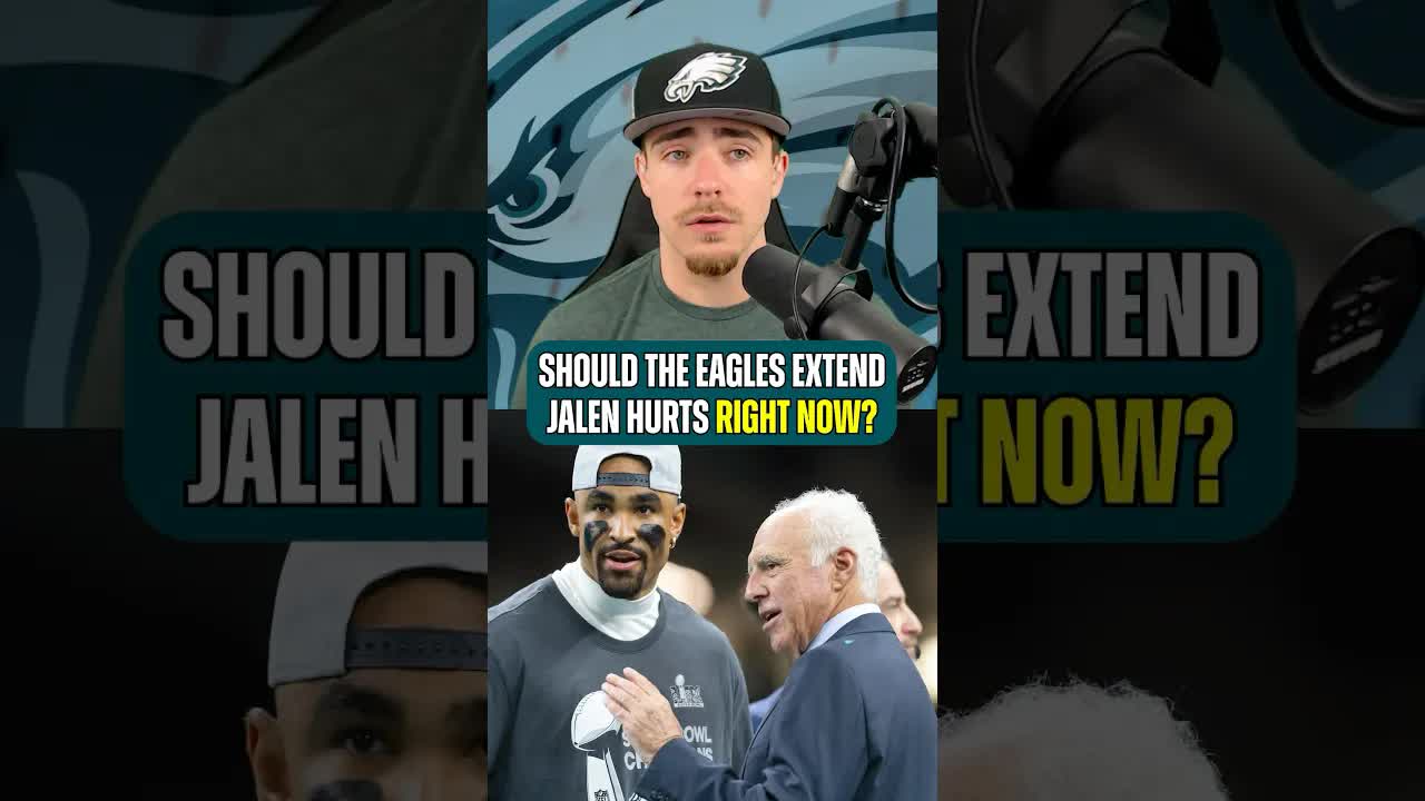 Should The #Eagles Extend Jalen Hurts? #philadelphiaeagles #nflnews #jalenhurts episode artwork
