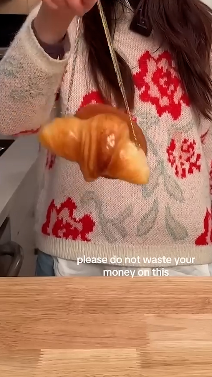 How I fixed my designer croissant shaped handbag