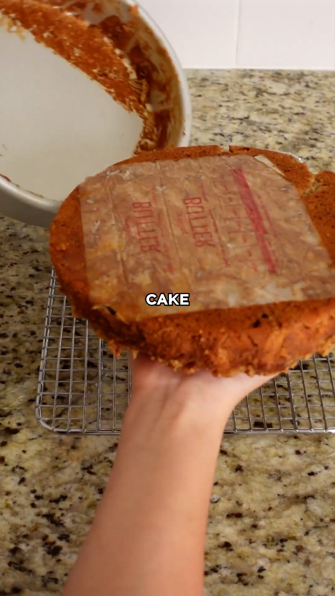 Smart baking hack using your butter wrappers