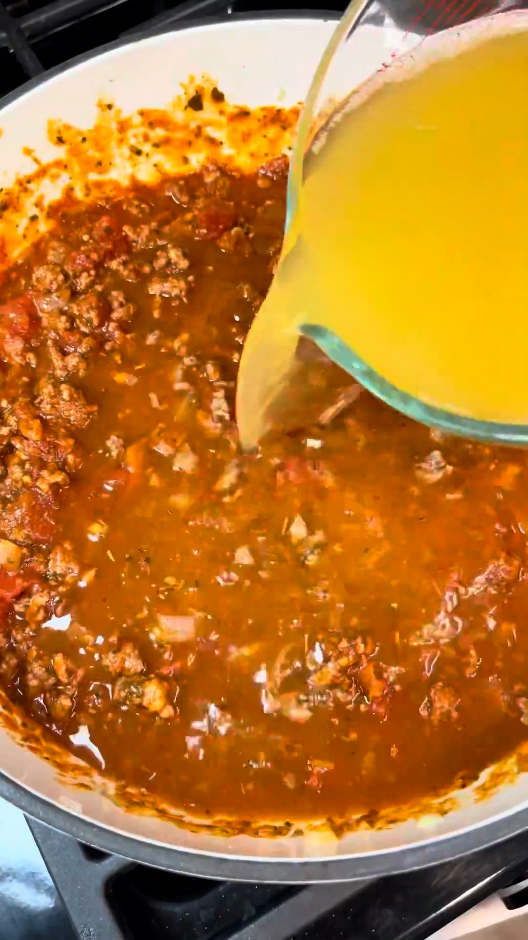Deconstructed lasagna soup perfect for chilly afternoons everyone will enjoy