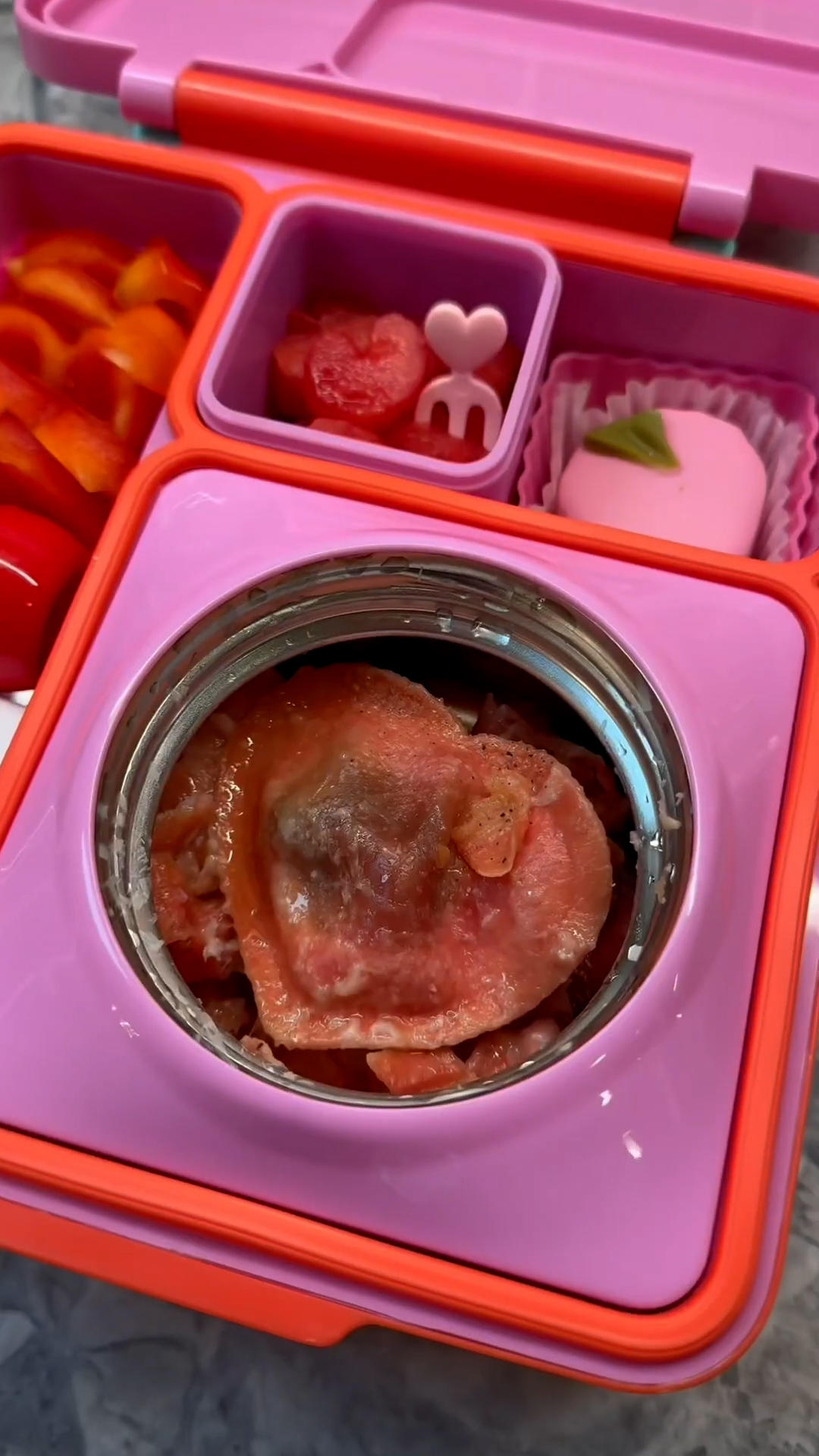 School lunch combining nutrition with appeal perfect for school days