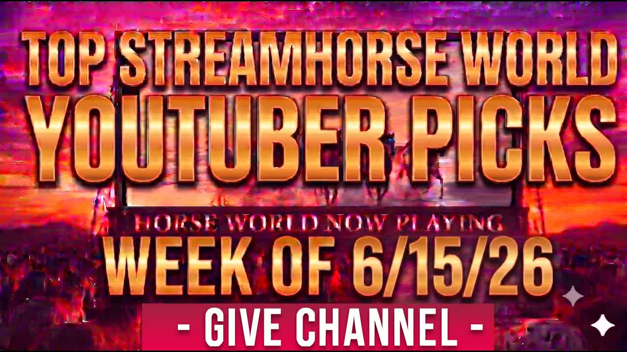 Top Giving Horse YouTube Videos This Week 🐴🌎💥 StreamHorse Give Channel June 15, 2026