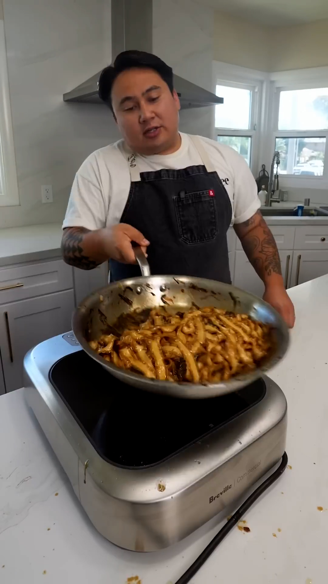 Heartfelt thank you meal for everyone who watches