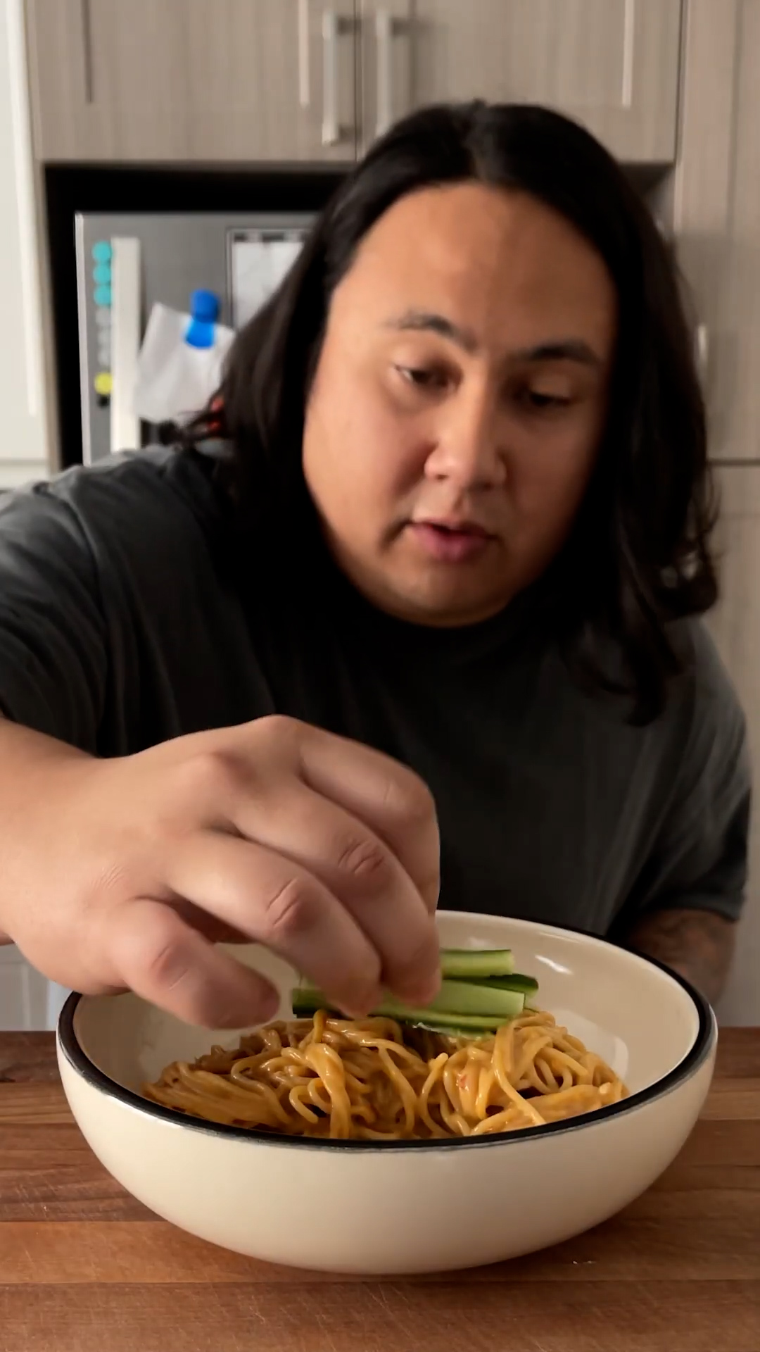 These spicy sesame noodles disappear in minutes