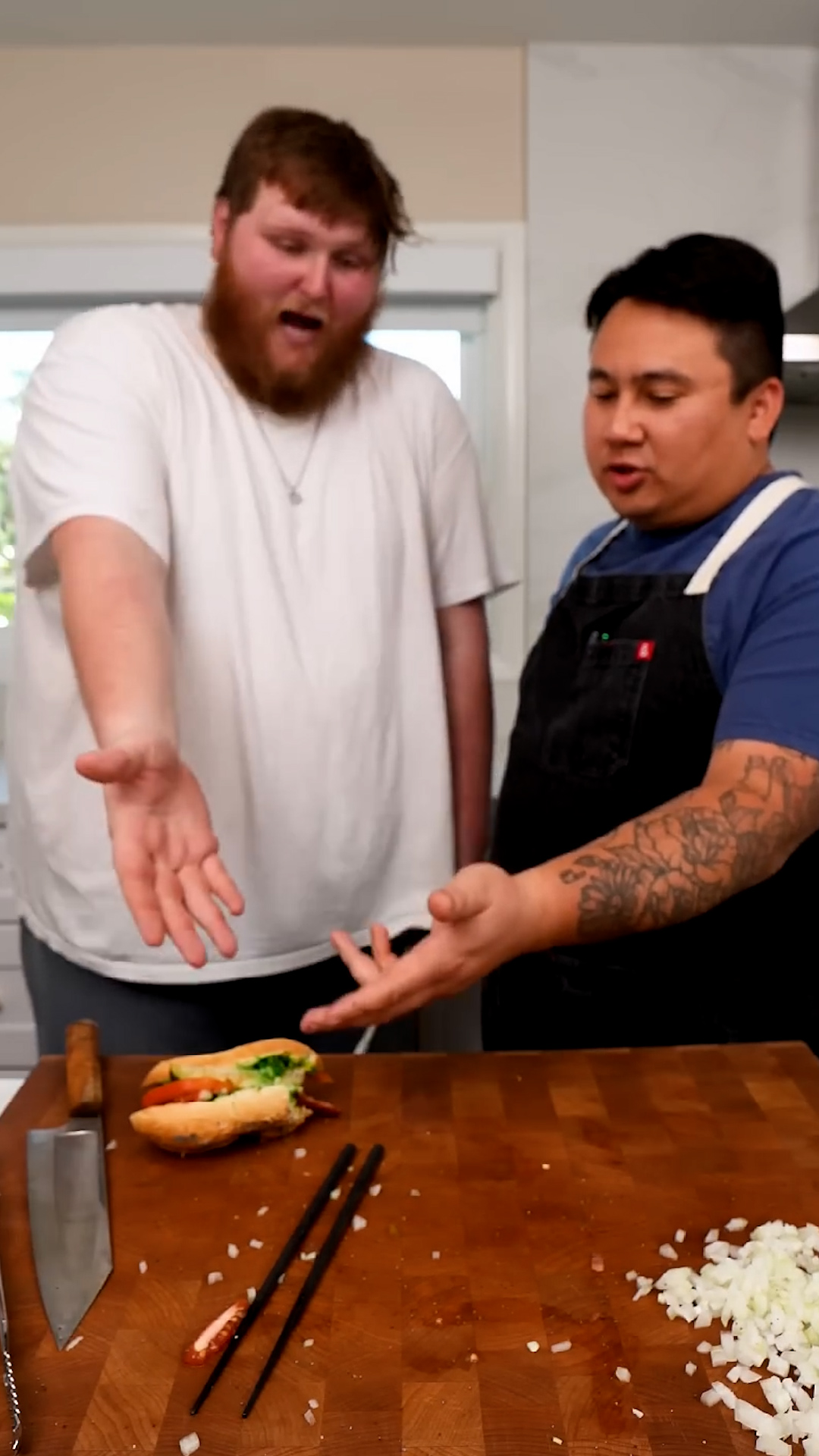 When you mess up a recipe and know you will get roasted