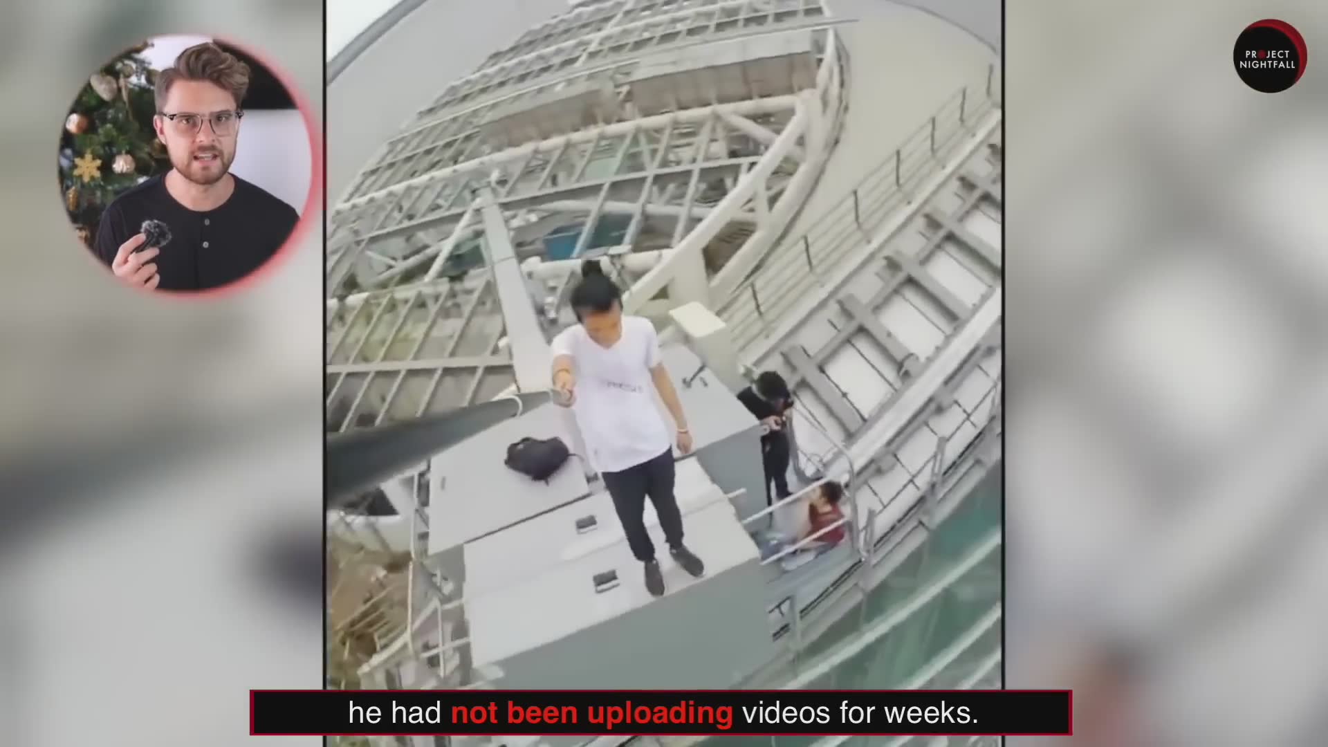 Final hours of China's daredevil