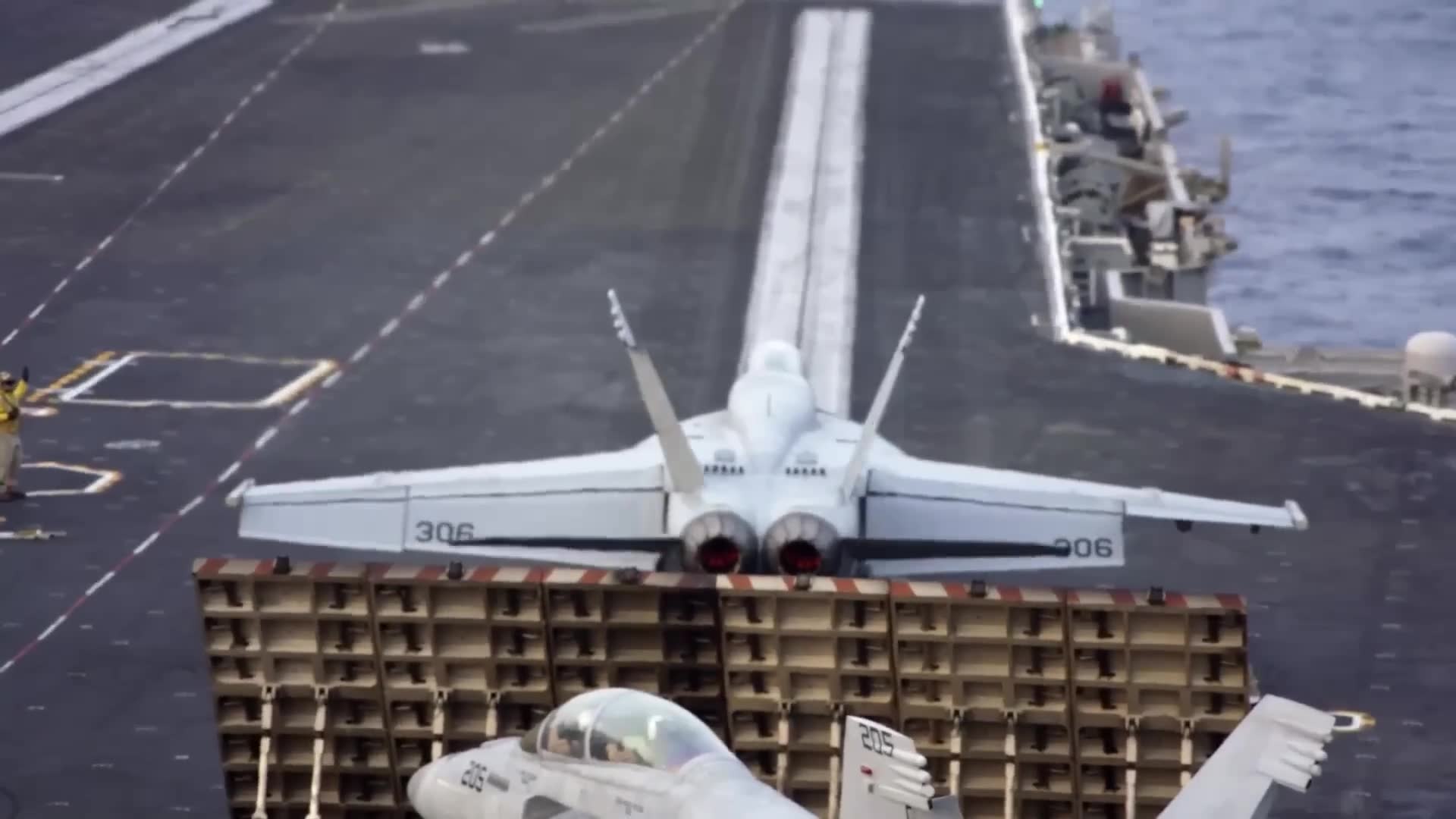 How hostile forces clashed with a US Super Hornet