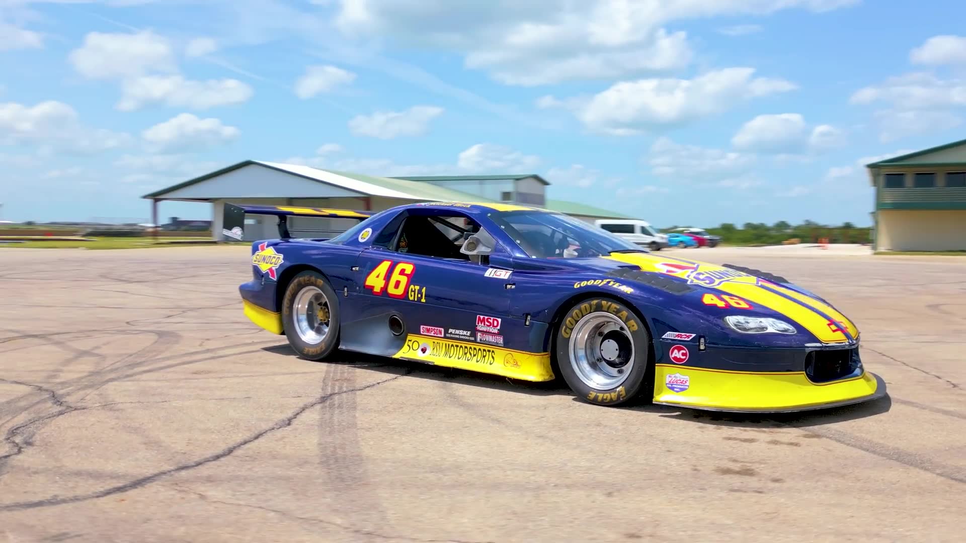 We bought a non-running race car for $38,000