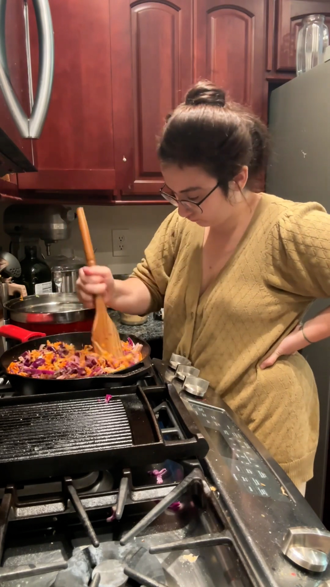 All the flavors of egg rolls without the wrapper on our homestead