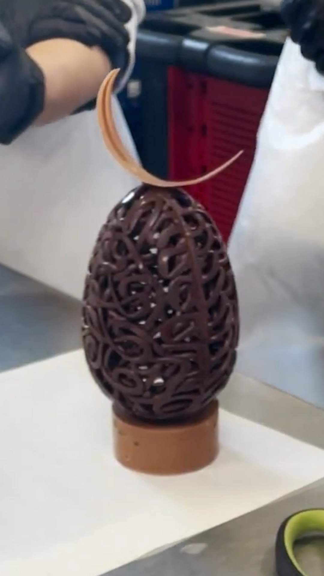 Advanced hollow chocolate egg techniques