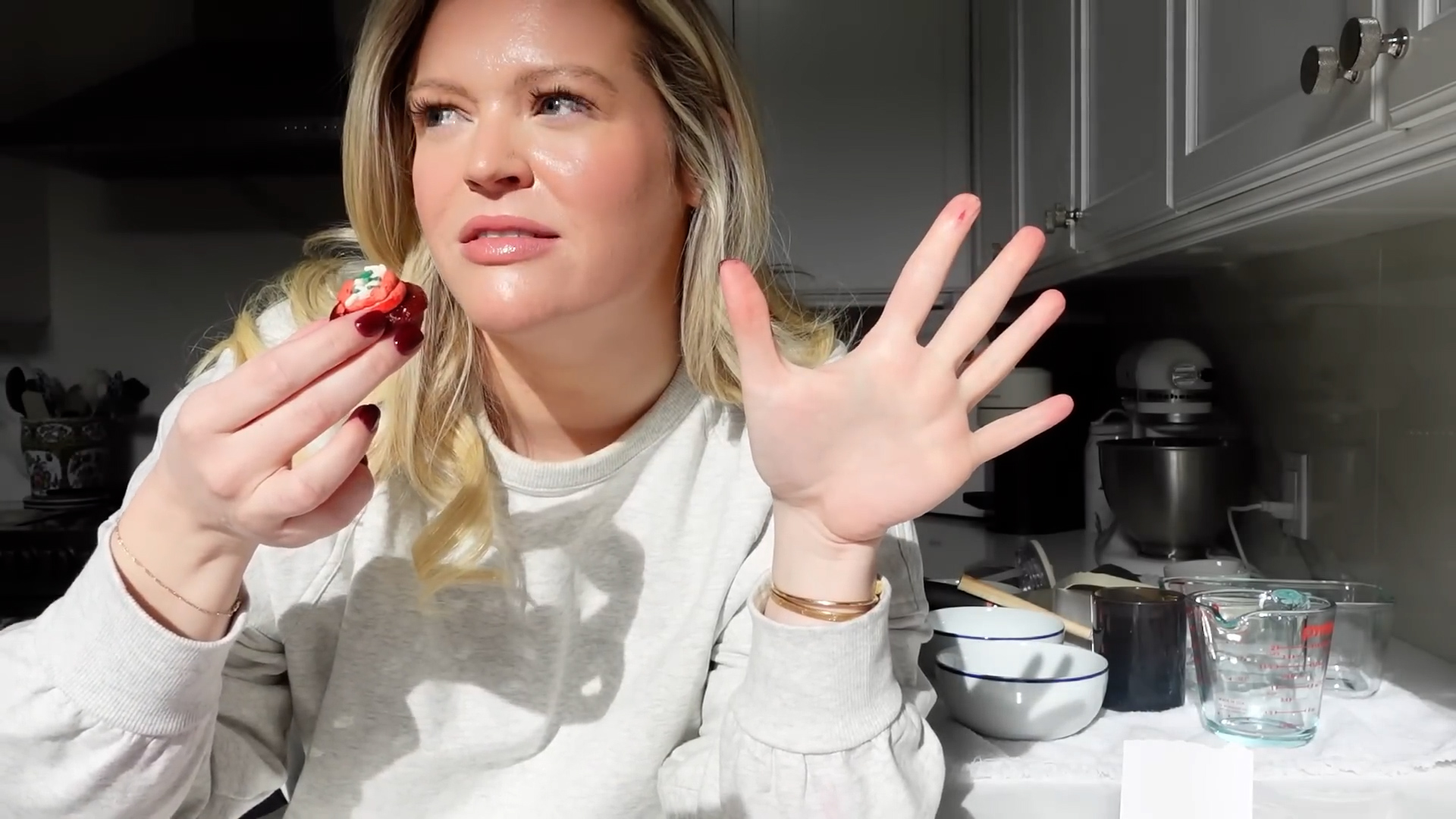 Taste testing Tabasco cupcakes, getting new nails done, running a Trader Joe's haul, and more