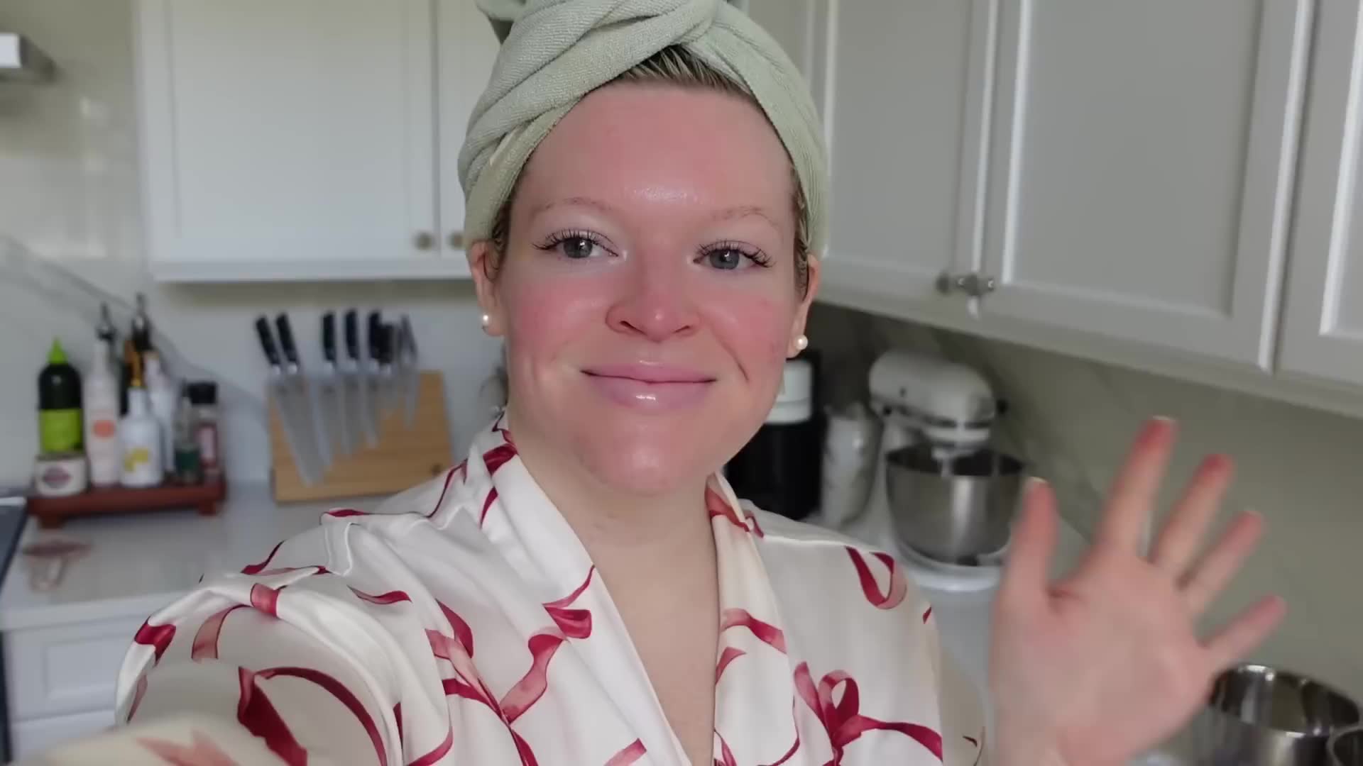 Unboxing a spring haul from my desk because working from home definitely has its perks