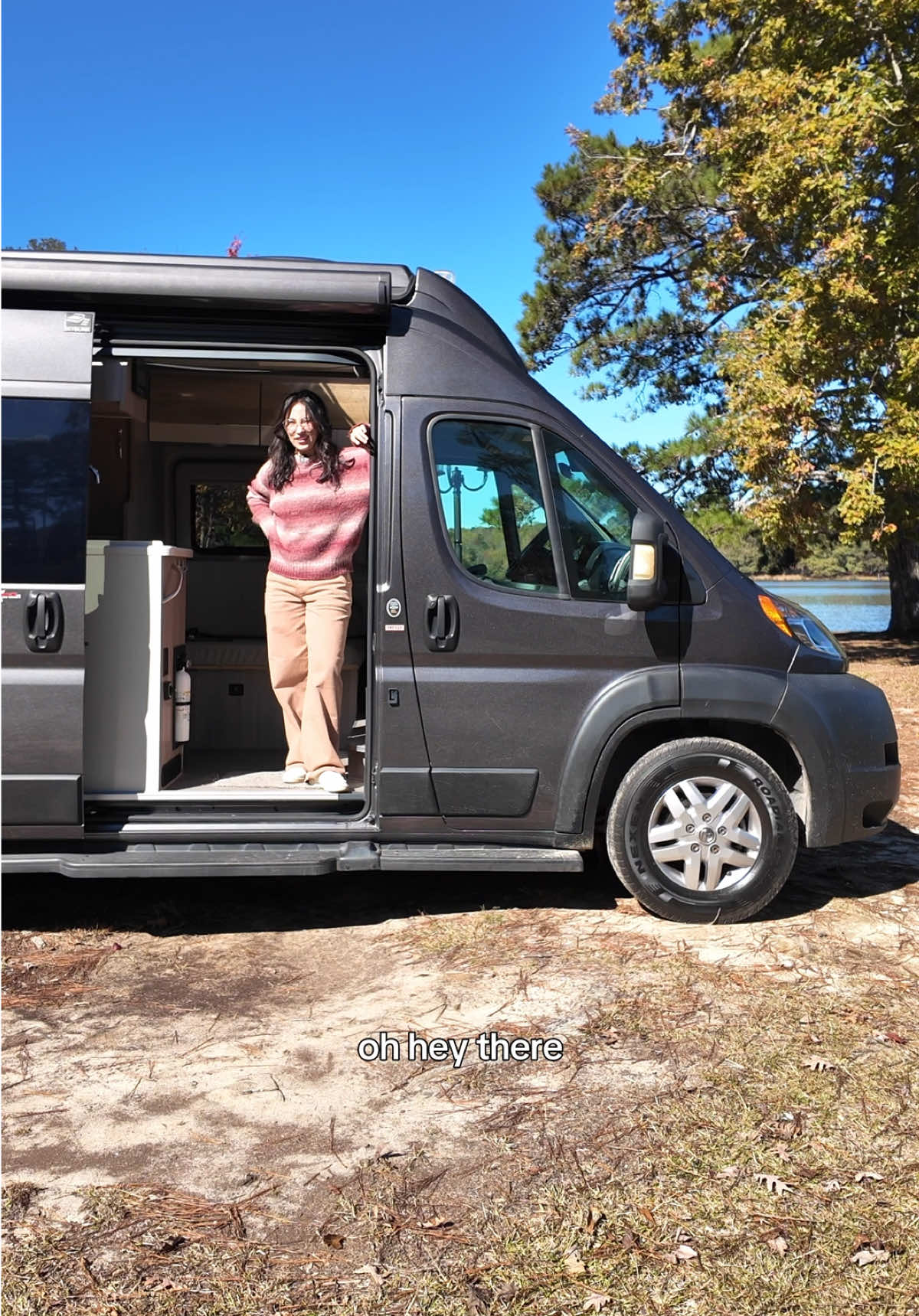 The detailed camper van tour you asked for: kitchen, fridge, and clever storage