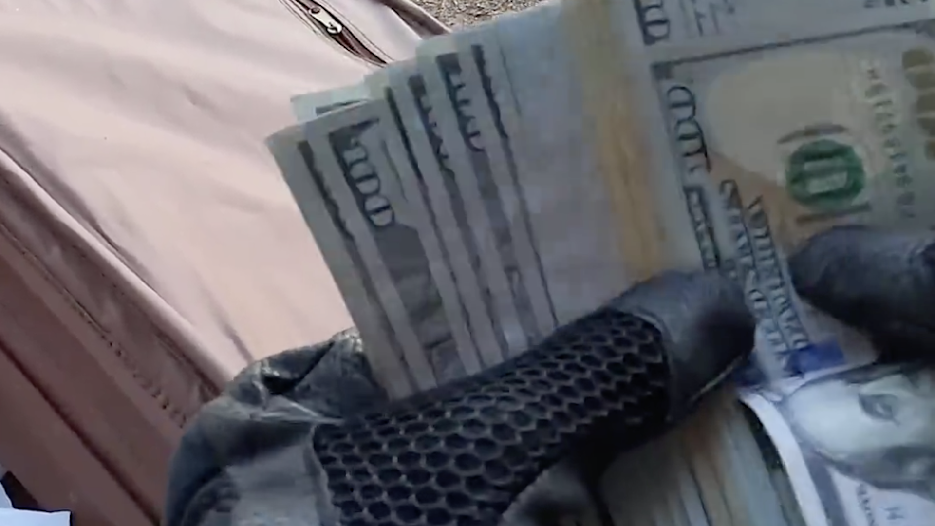 Stopping under a bridge mid-ride led me to a stack of cash I never expected to find