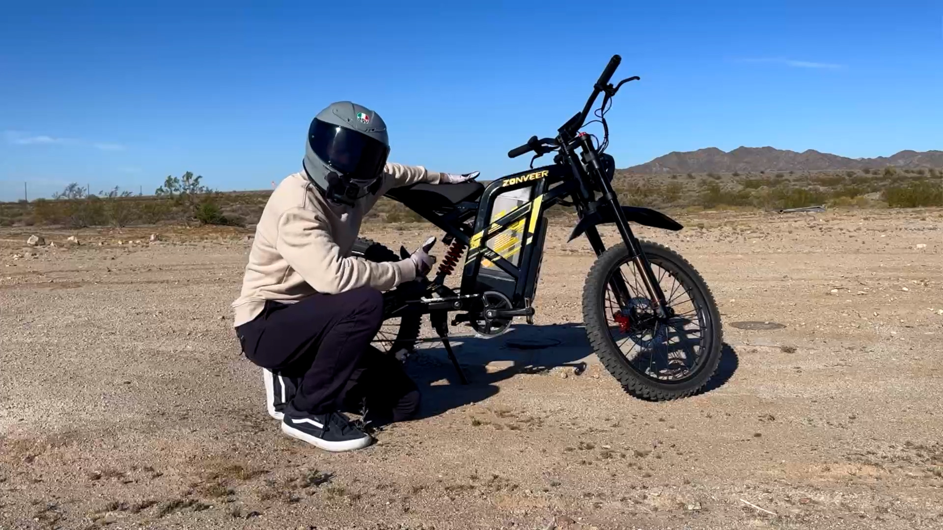 Riding the dirt bike inspired Zonveer ZX3 ebike to find out if it lives up to the look